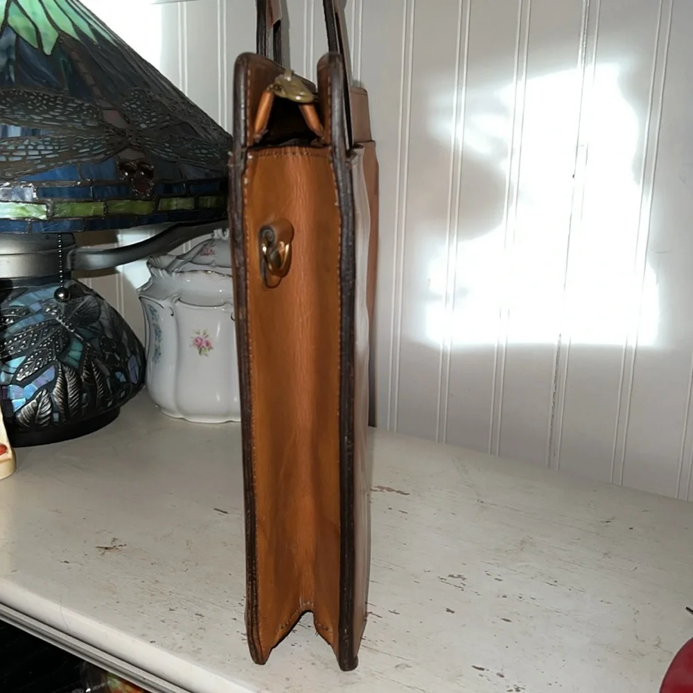 Vintage Hartmann leather briefcase